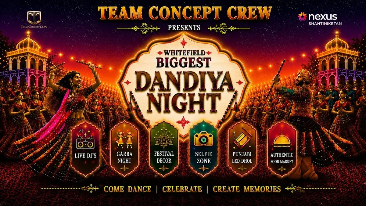 Dandiya Night 2026 Nexus Shantiniketan Whitefield