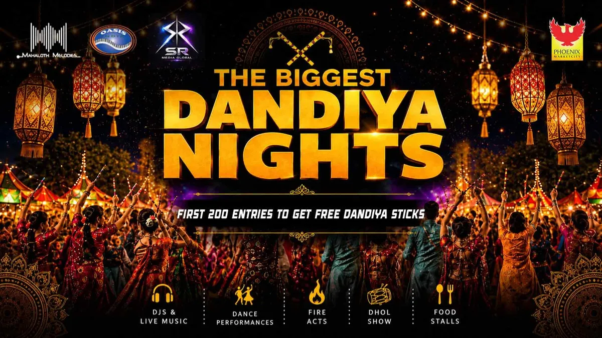 Dandiya Nights 2026 Whitefield at Phoenix Marketcity