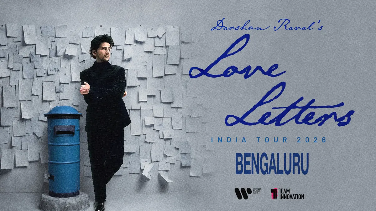 Darshan Raval's Love Letters India Tour