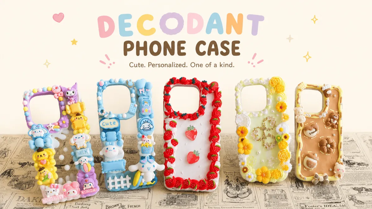 Decodant Phone Case Making