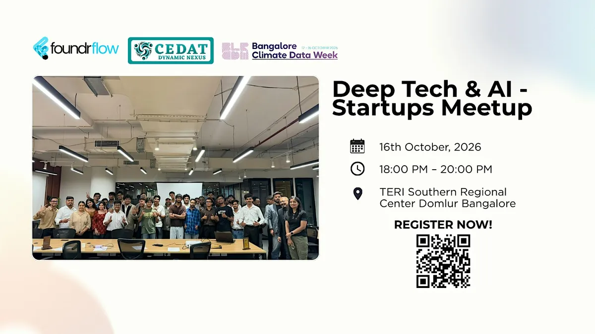 Deep Tech & AI Startups Meetup