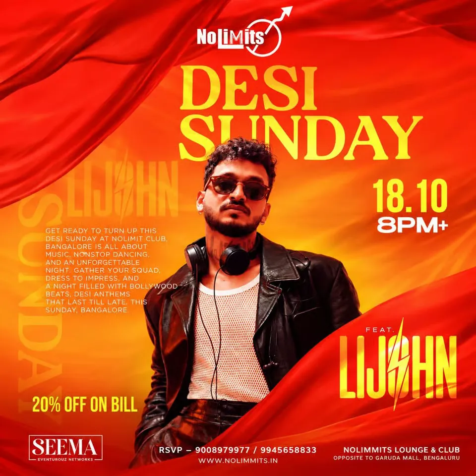 Desi Sunday - Bollywood Night