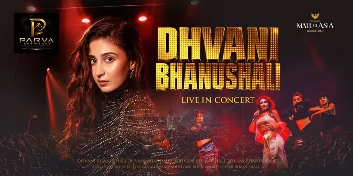 Dhvani Bhanushali Live poster