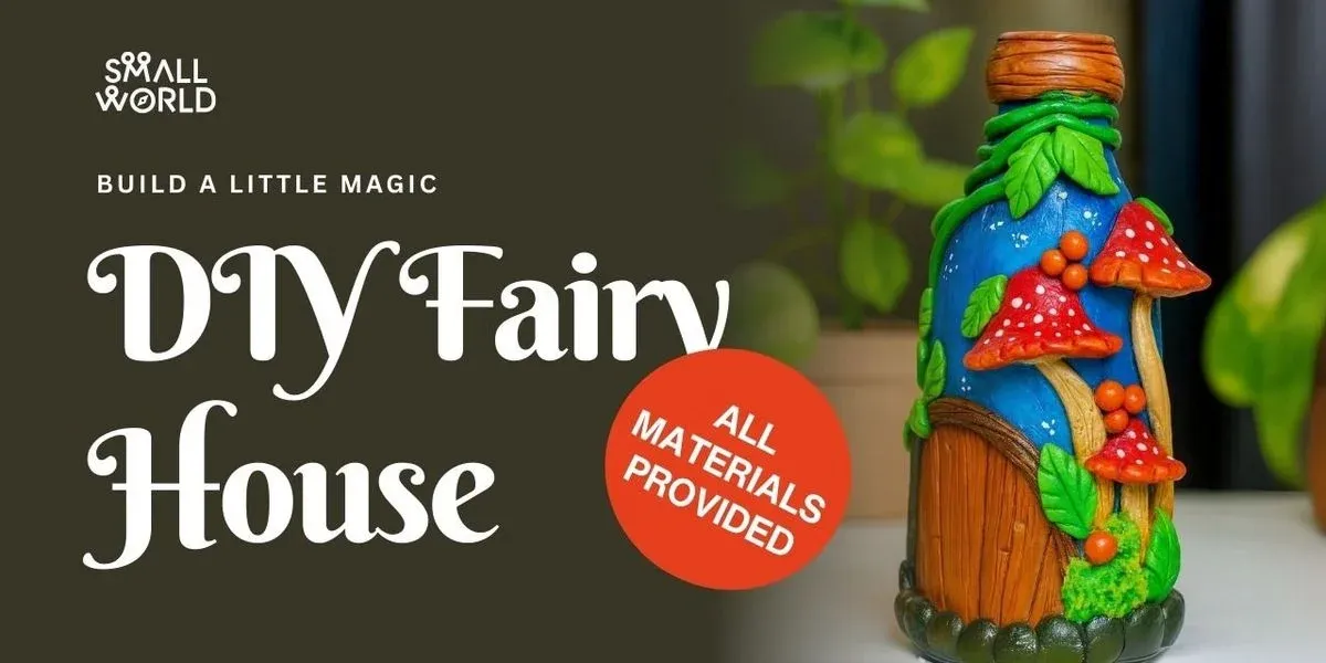 DIY Fairy House poster