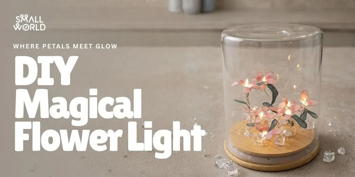 DIY Magical Flower Light poster