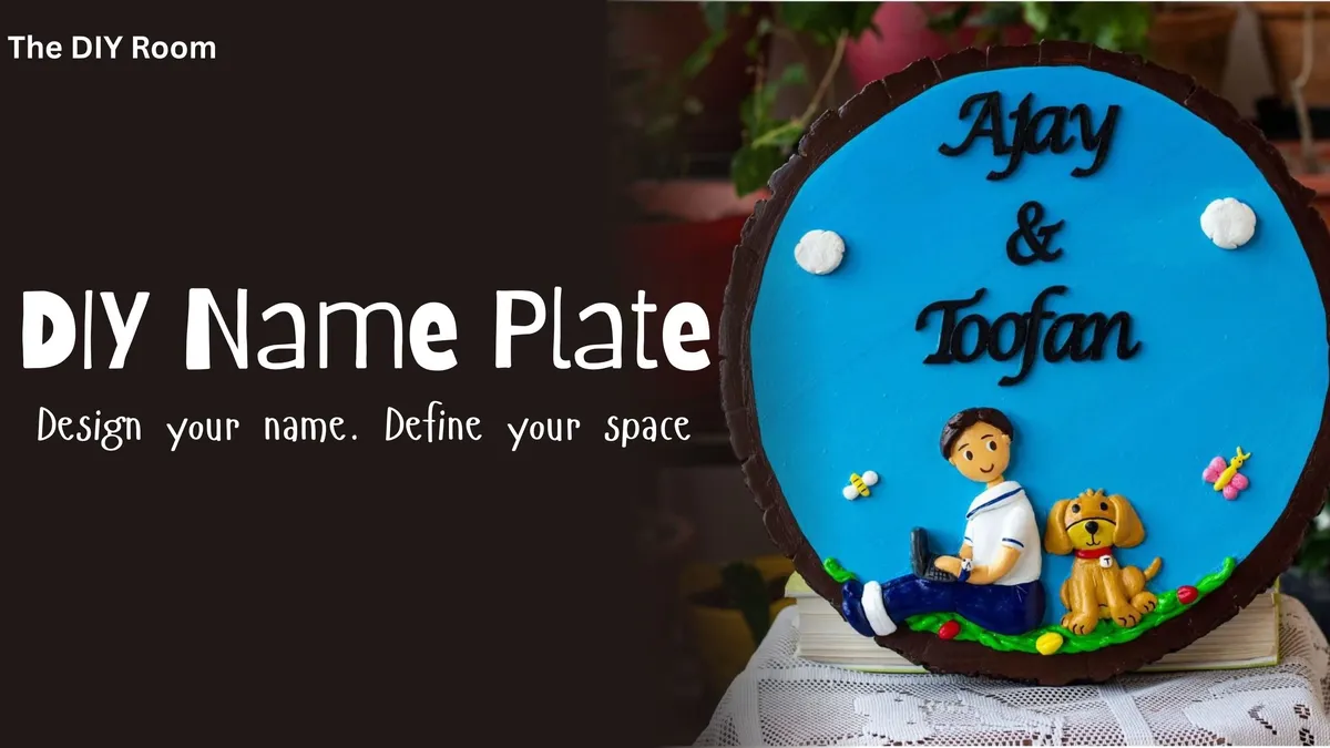 DIY Name Plate