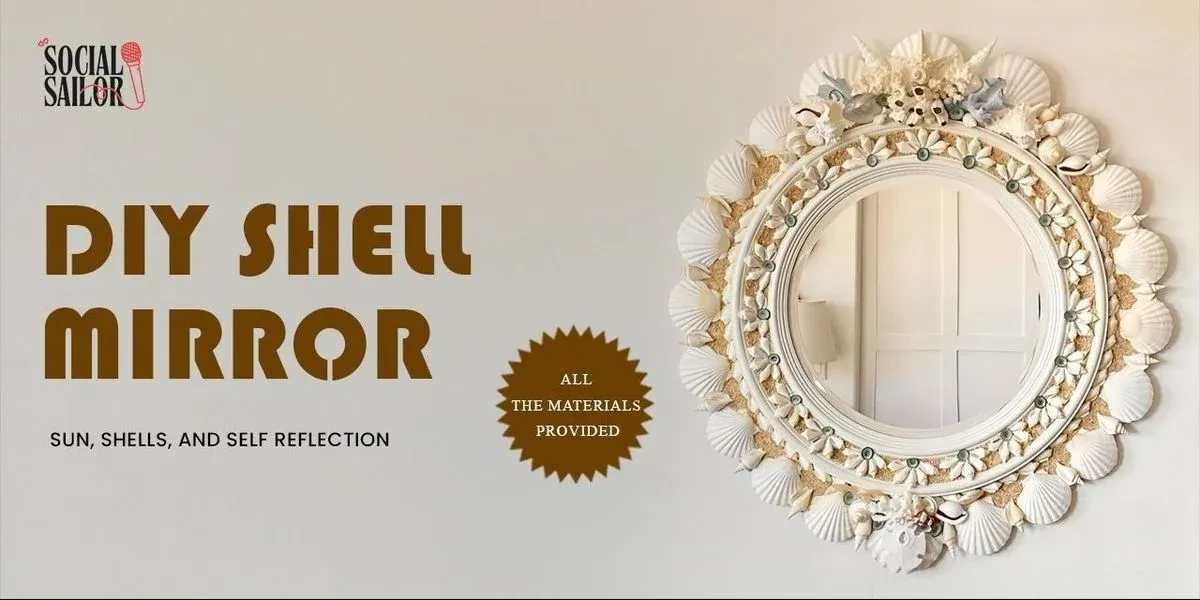 DIY Shell Mirror