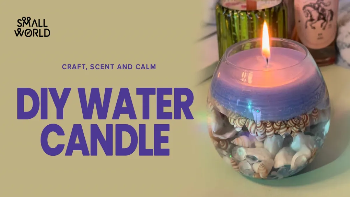 DIY Water Candle