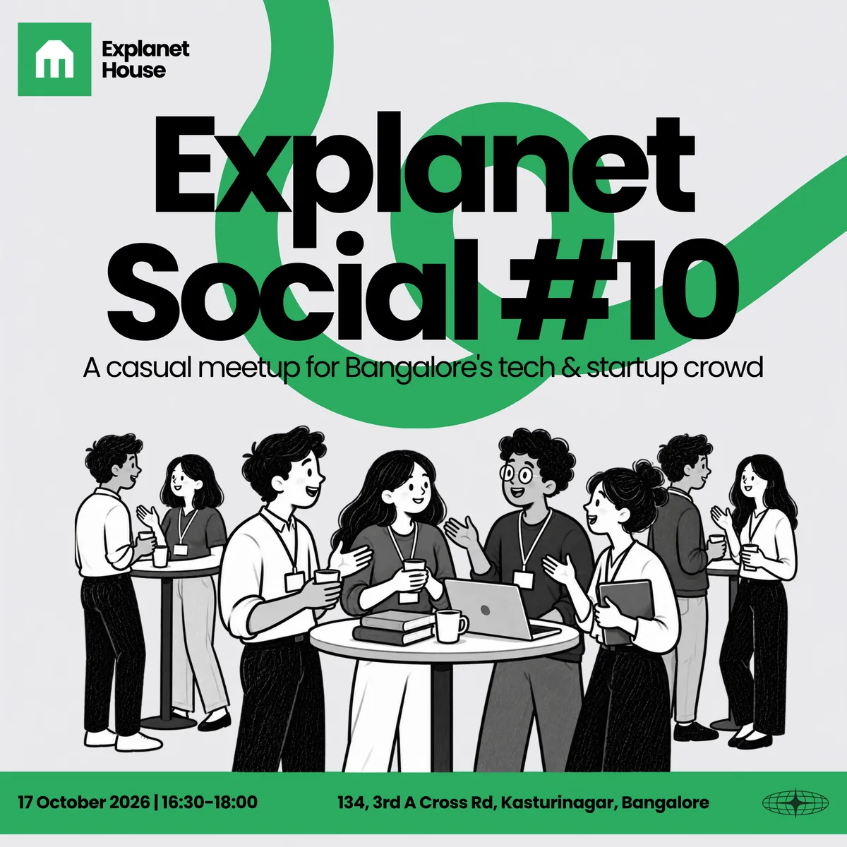 Explanet Social: Bangalore Tech, Indiranagar Side (#10)