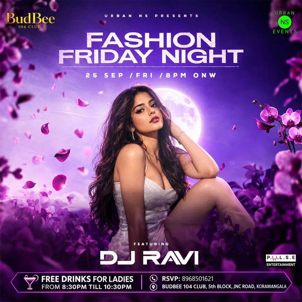 Fashion Friday Bollywood Night