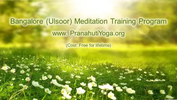 Free 1-Day Meditation Training Program poster