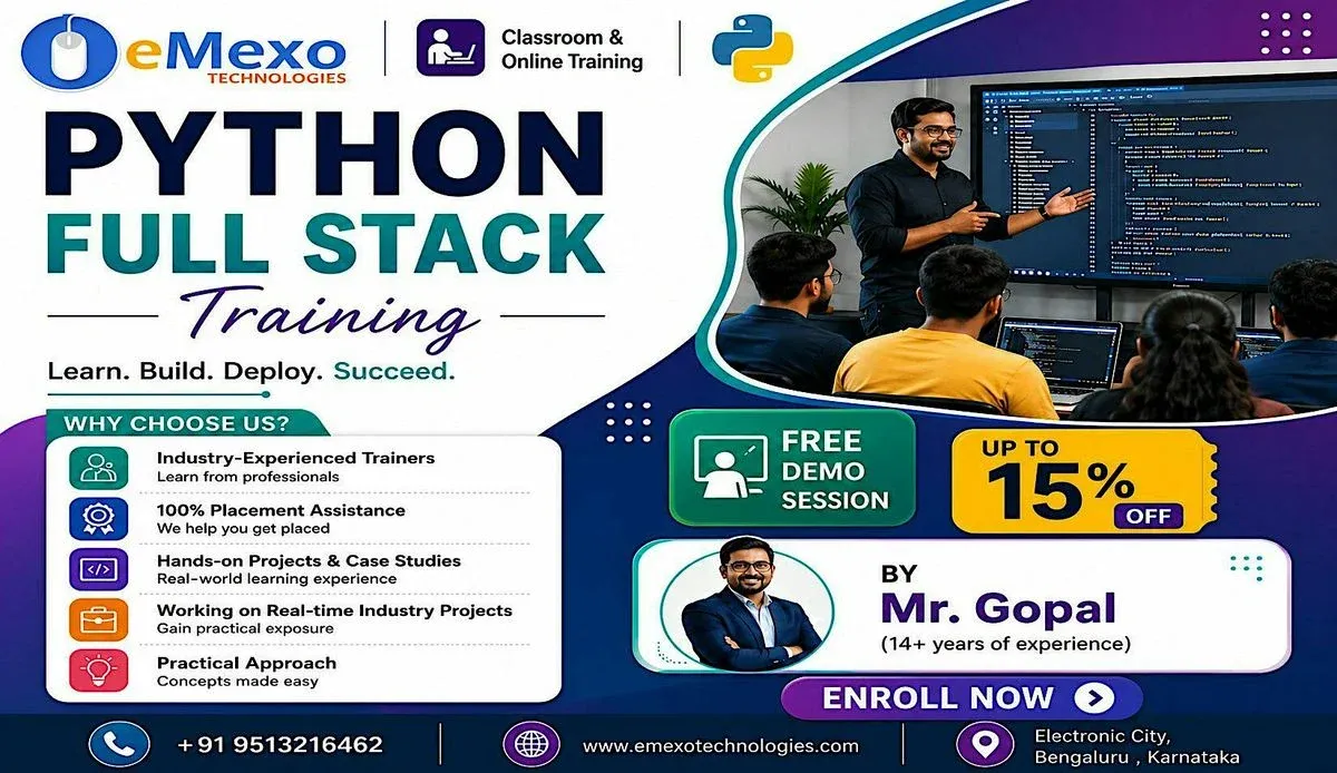 Free Python Full-Stack Demo at eMexo