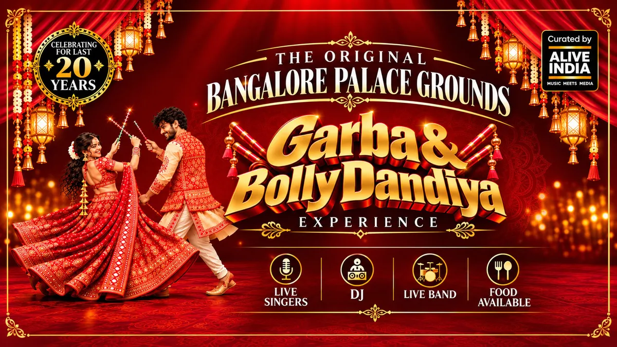 Garba and Bolly Dandiya Dhamaka at Palace Grounds