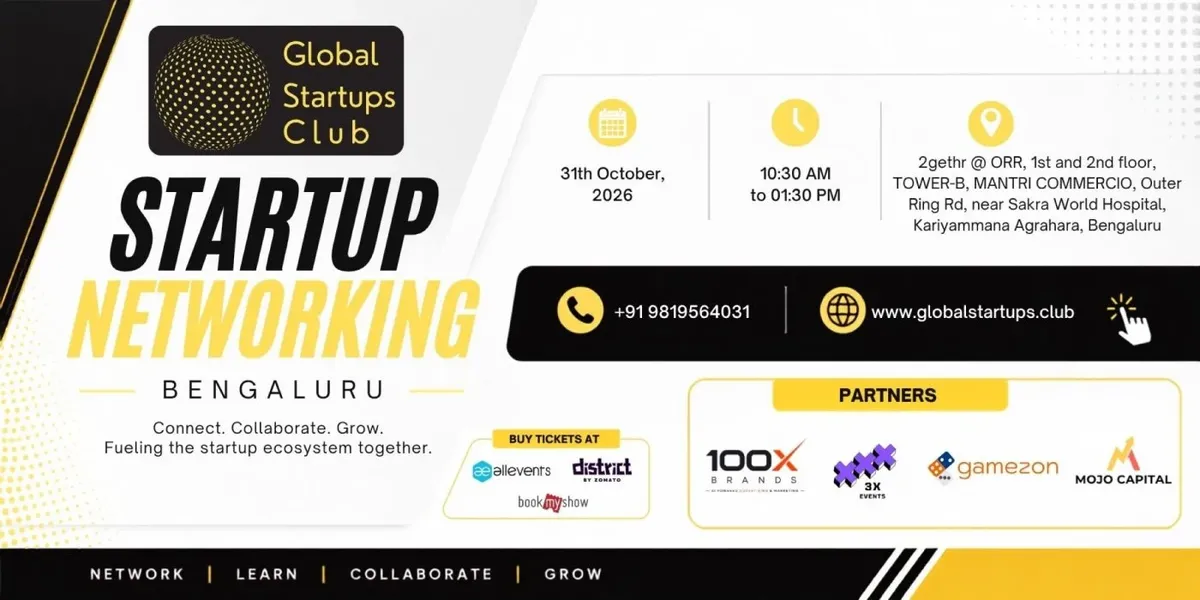 Global Startups Club | Startup Networking Bengaluru