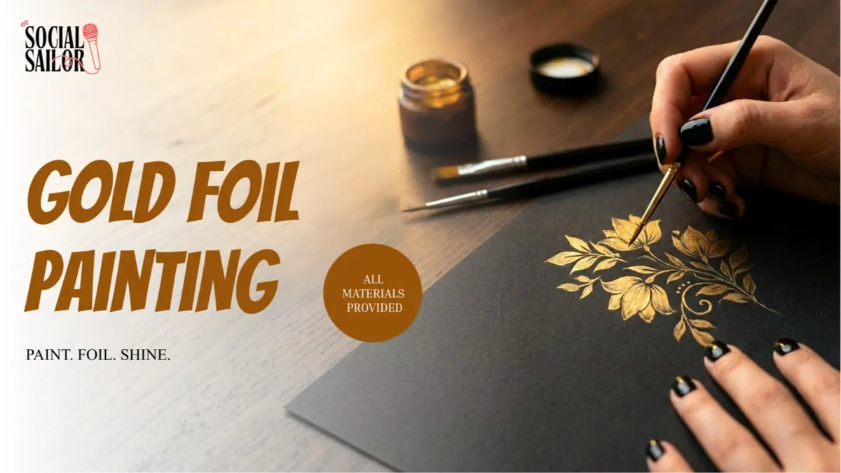 Gold Foil Art Date