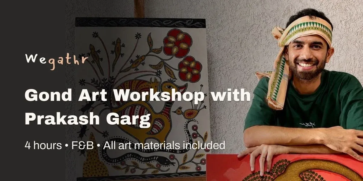 Gond Art Workshop with Prakash Garg