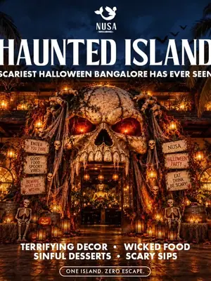 Haunted Island — Bangalore's Biggest Halloween Carnival poster