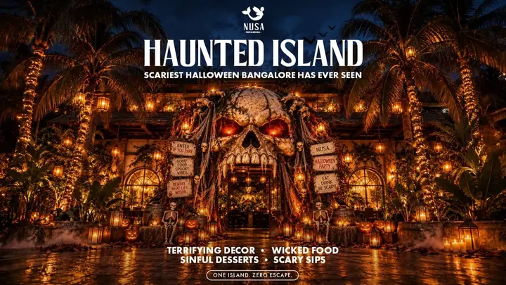 Haunted Island — Bangalore's Biggest Halloween Carnival poster