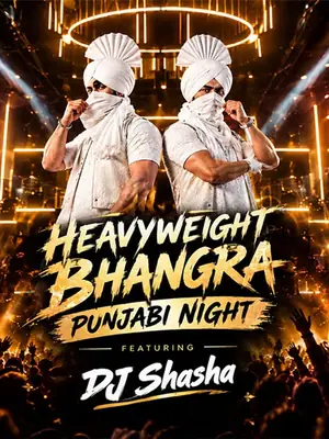 Heavyweight Bhangra Night poster