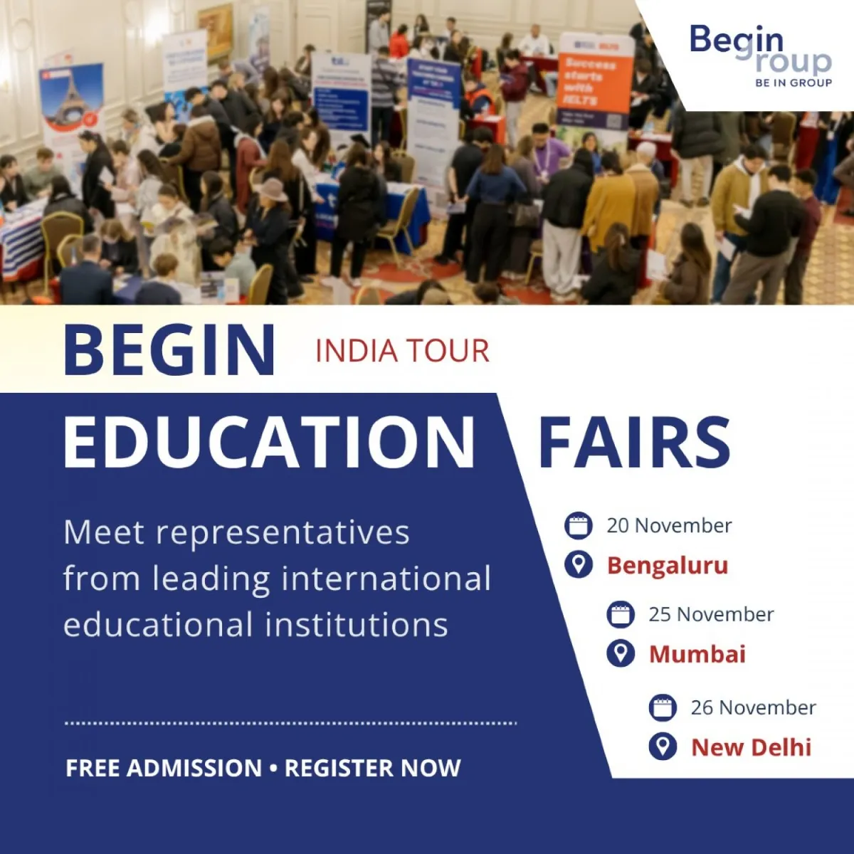International Education Fair hosted by Begin Group Germany