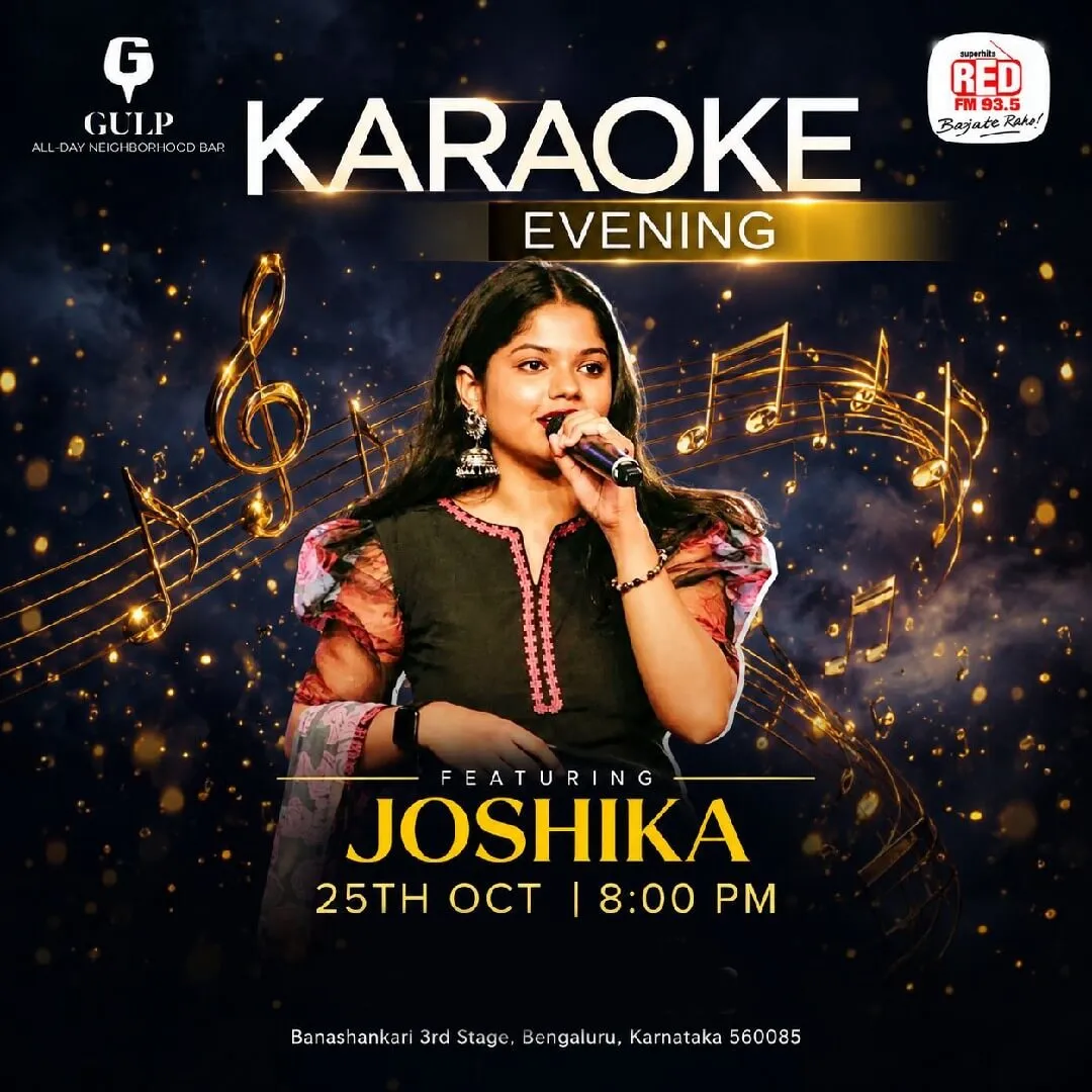 Karaoke Evening Ft Joshika poster
