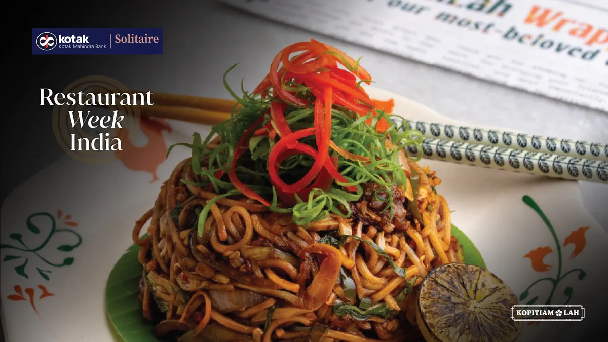 Kopitiam Lah's Curated Menu — Restaurant Week India
