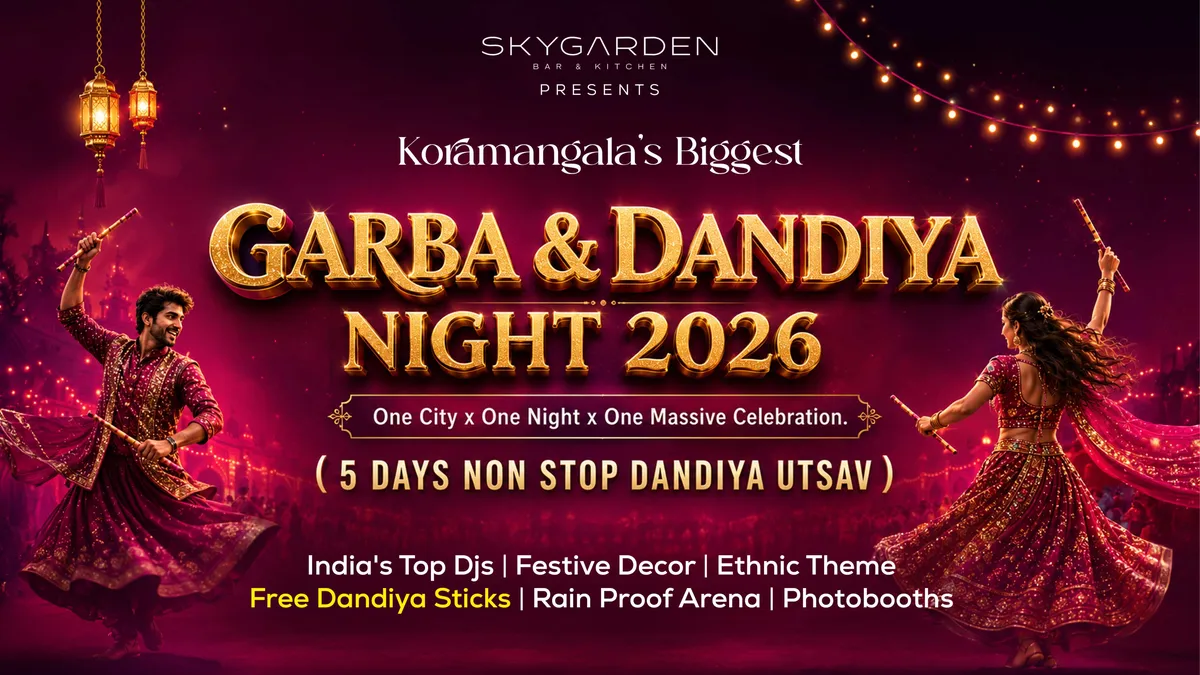 Koramangala Biggest Garba & Dandiya Night 2026