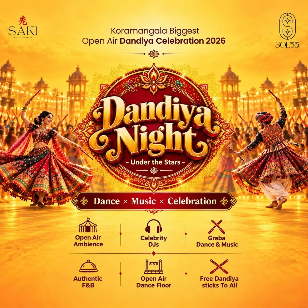 Koramangala Biggest Open Air Dandiya Celebration