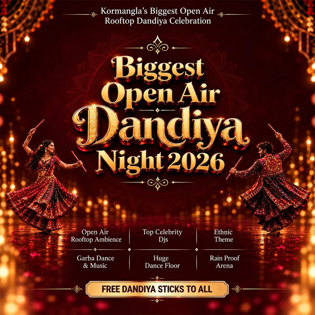 Koramangala Biggest Open Air Dandiya Celebration