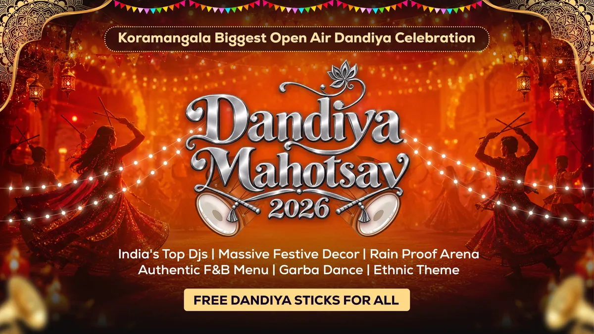 Koramangala Biggest Open Air Dandiya Mahotsav 2026