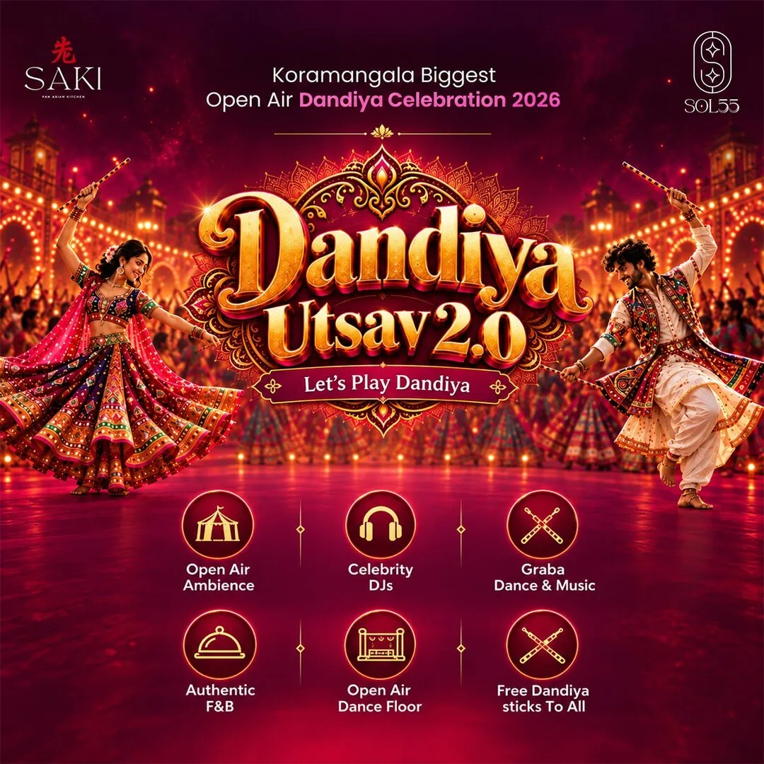 Koramangala Open Air Dandiya Celebration 2026