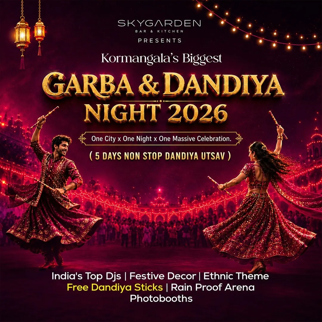 Kormangala Biggest Garba & Dandiya Night 2026