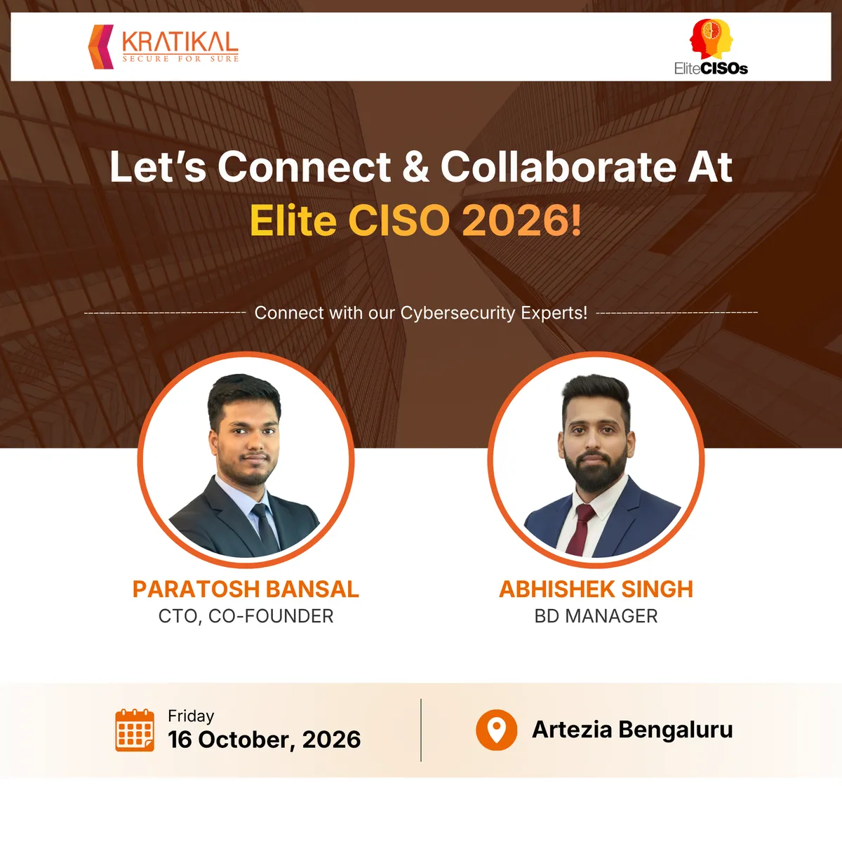 Kratikal at Elite CISO 2026