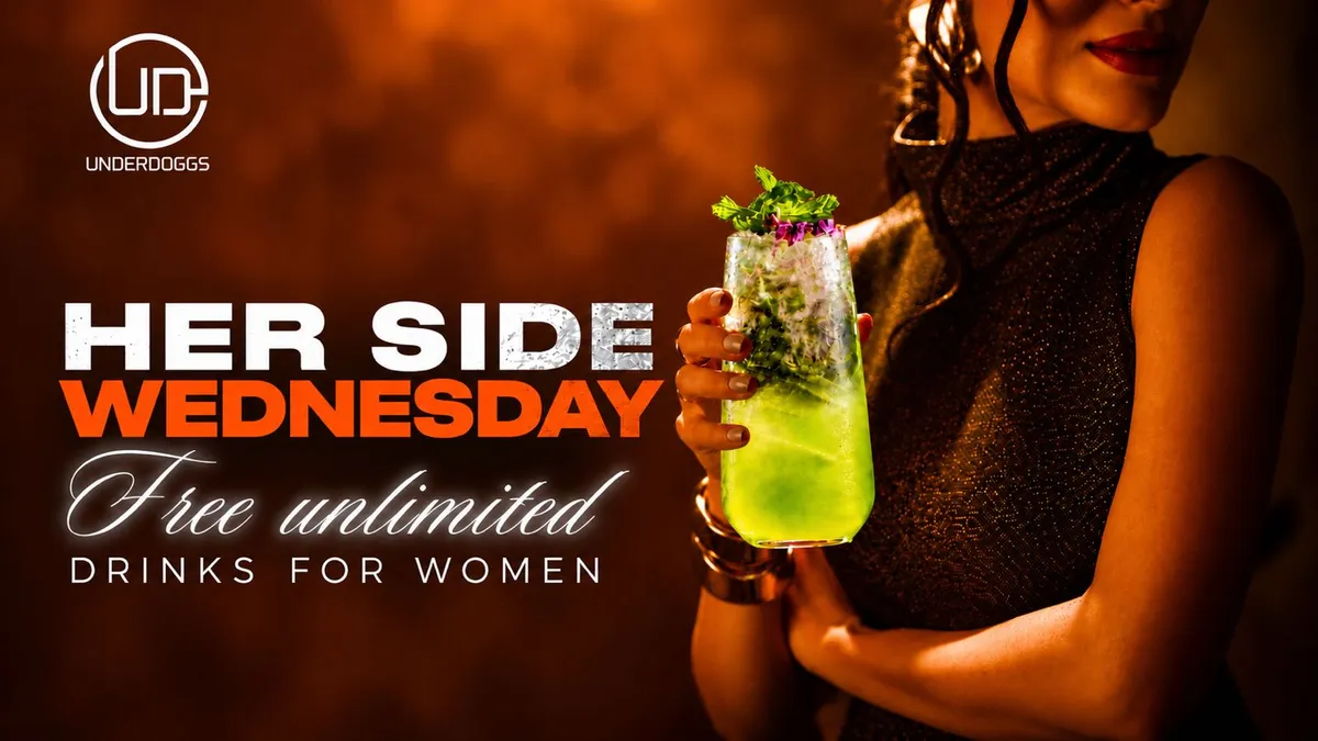 Ladies Night Out: Free Unlimited Drinks for Women