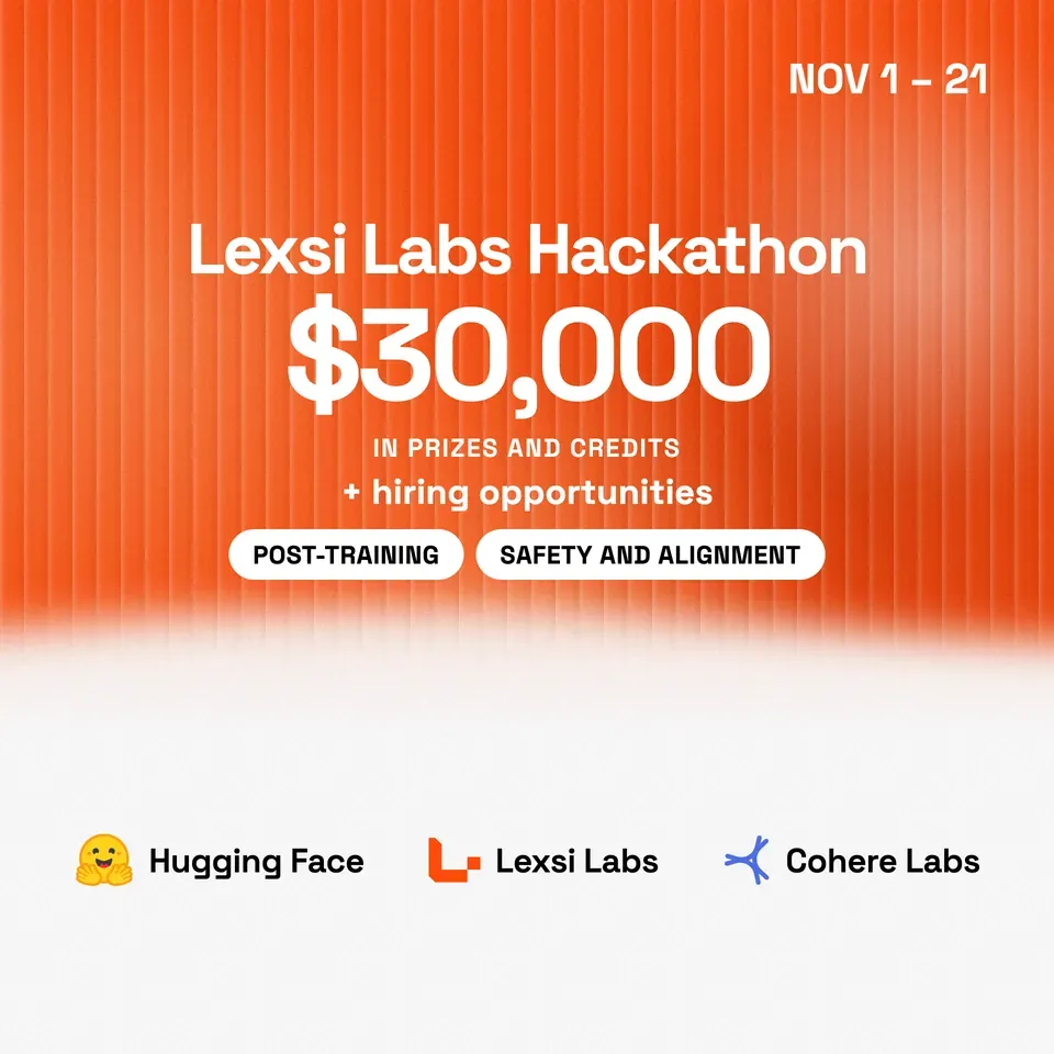 Launch Event: Lexsi AI Alignment and Safety Hackathon