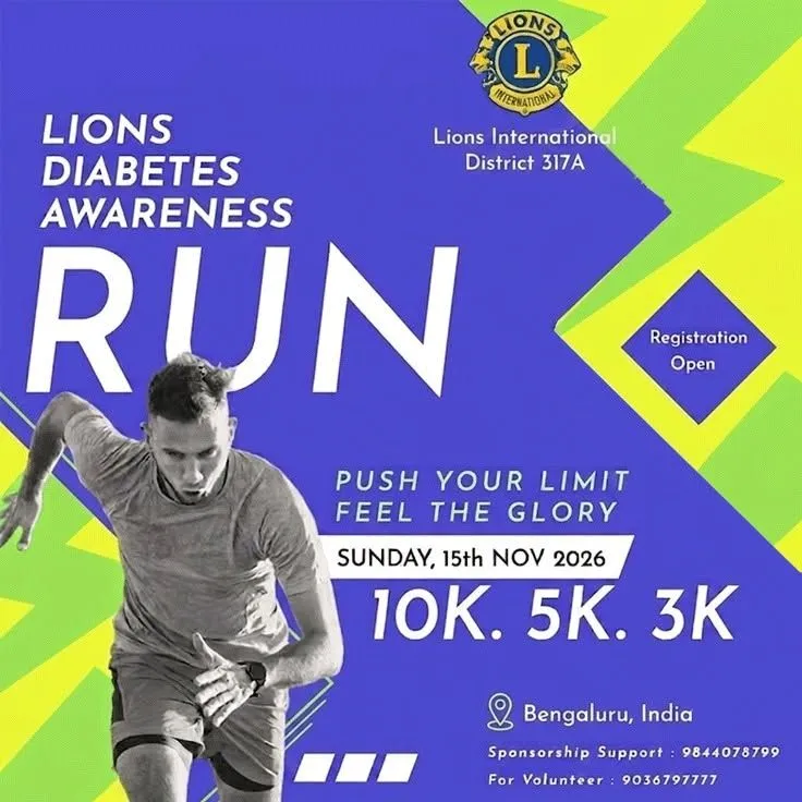 Lions Diabetes Awareness Run 2026