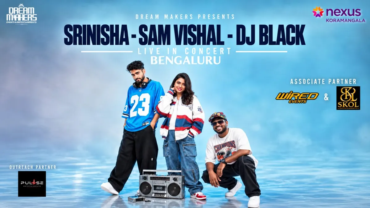 Live Music ft. Srinisha Jayaseelan, Sam Vishal and DJ Black