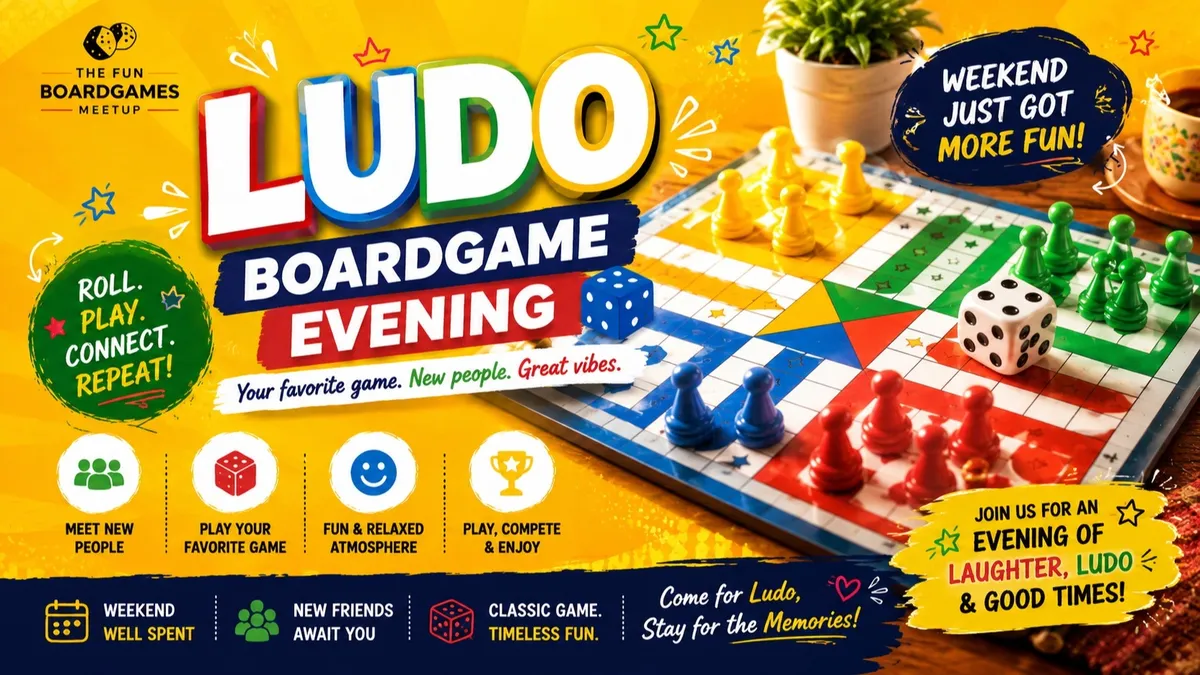 Ludo Boardgame Evening