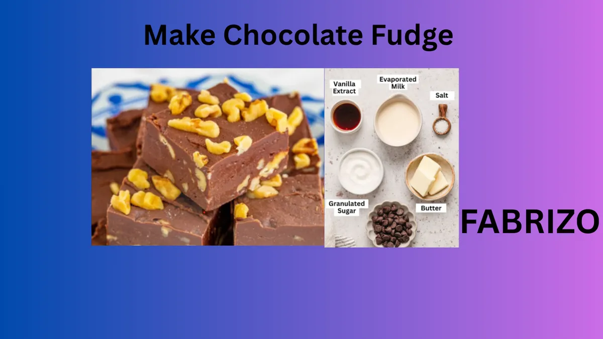 Make Chocolate Fudge