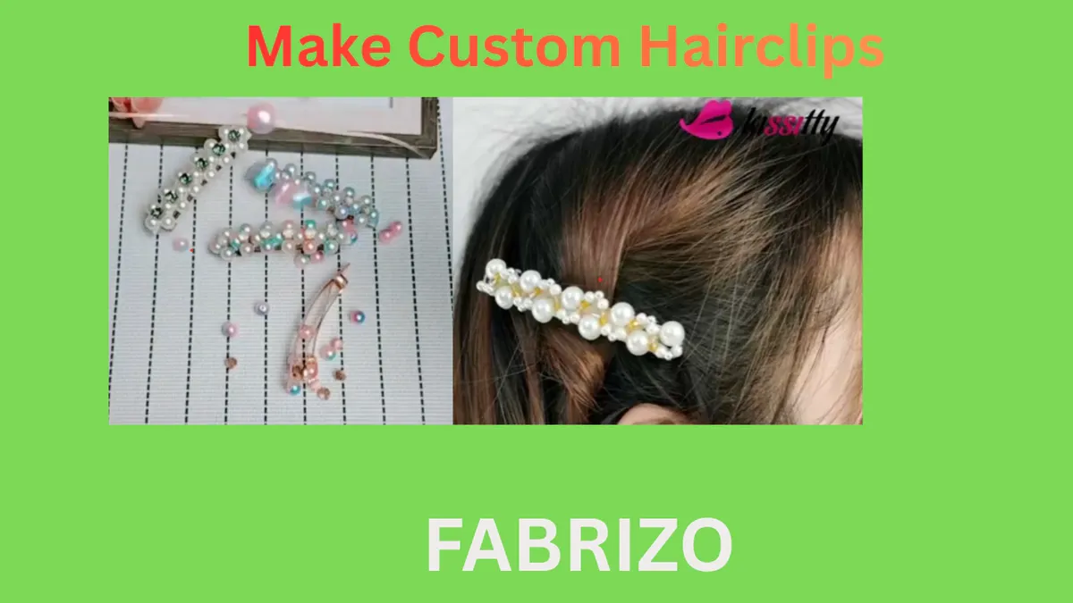 Make Custom Hair Clip