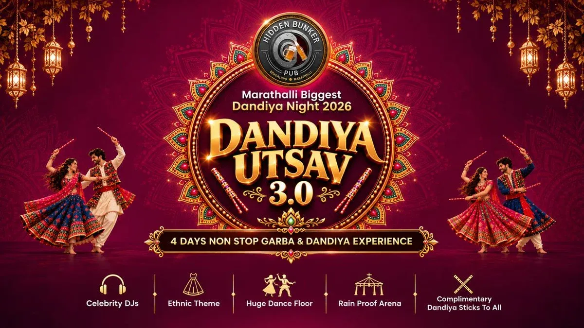Marathalli Biggest Dandiya Celebration 2026