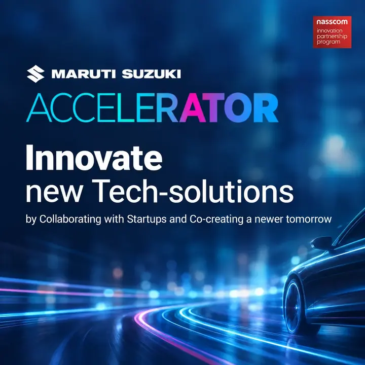 Maruti Suzuki Accelerator Cohort 12 – Innovation Roadshow poster