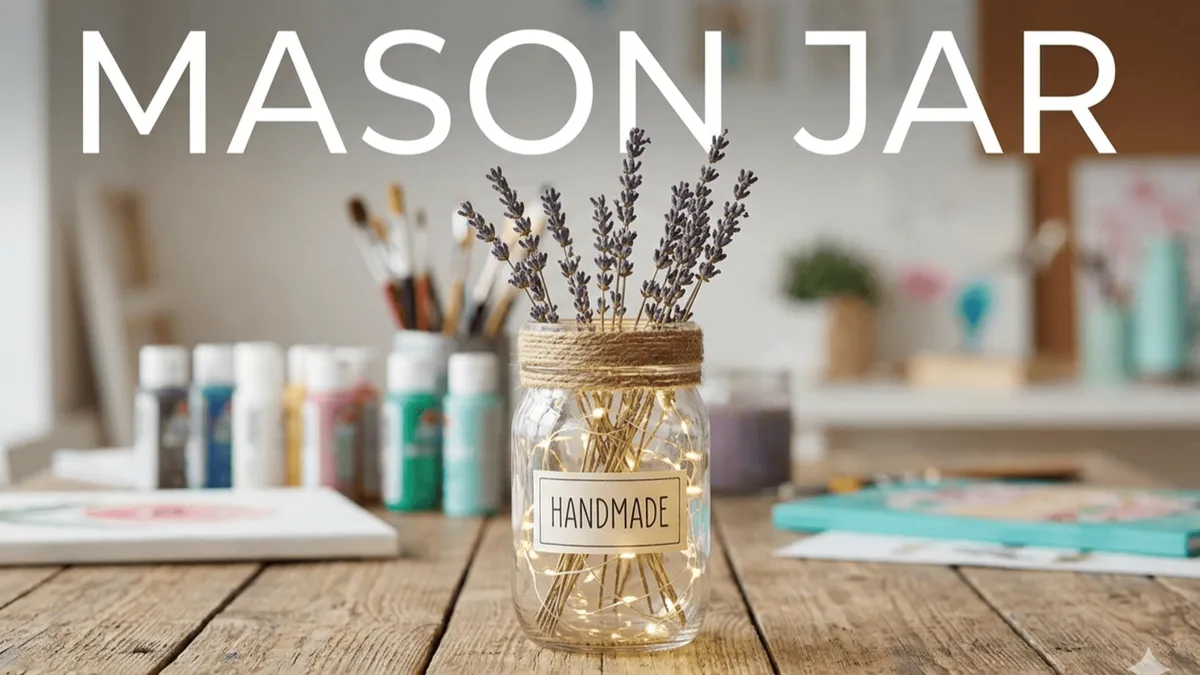 Mason Jar Painting