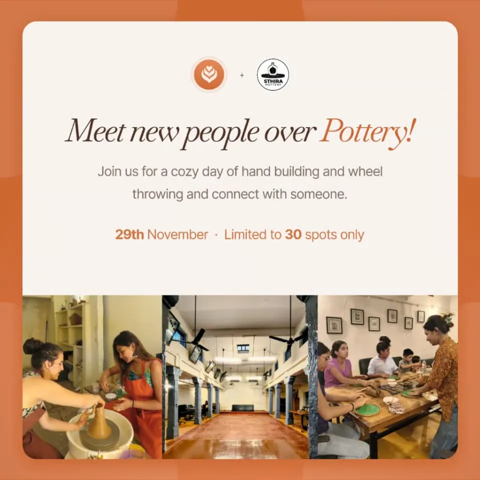 Meet New People Over Pottery