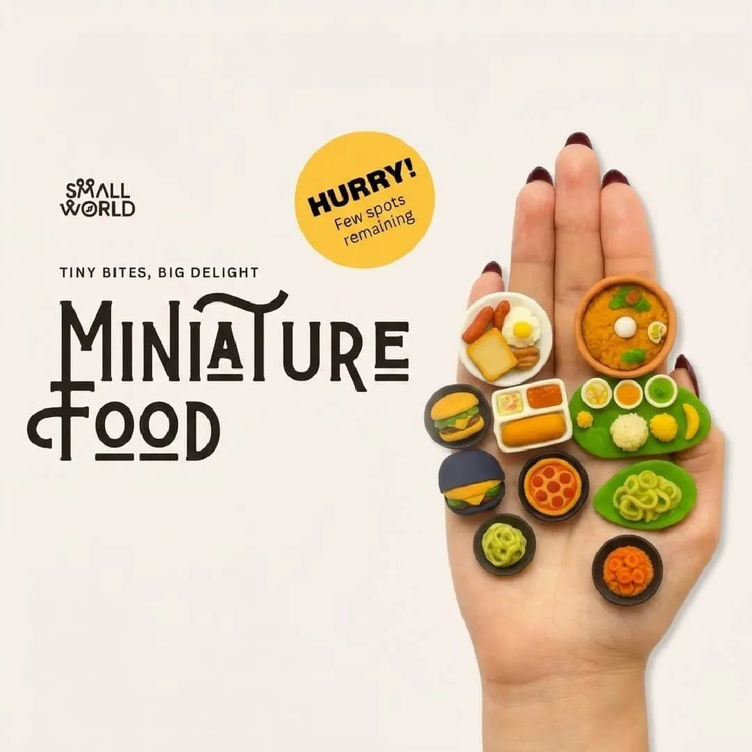 Miniature Food poster