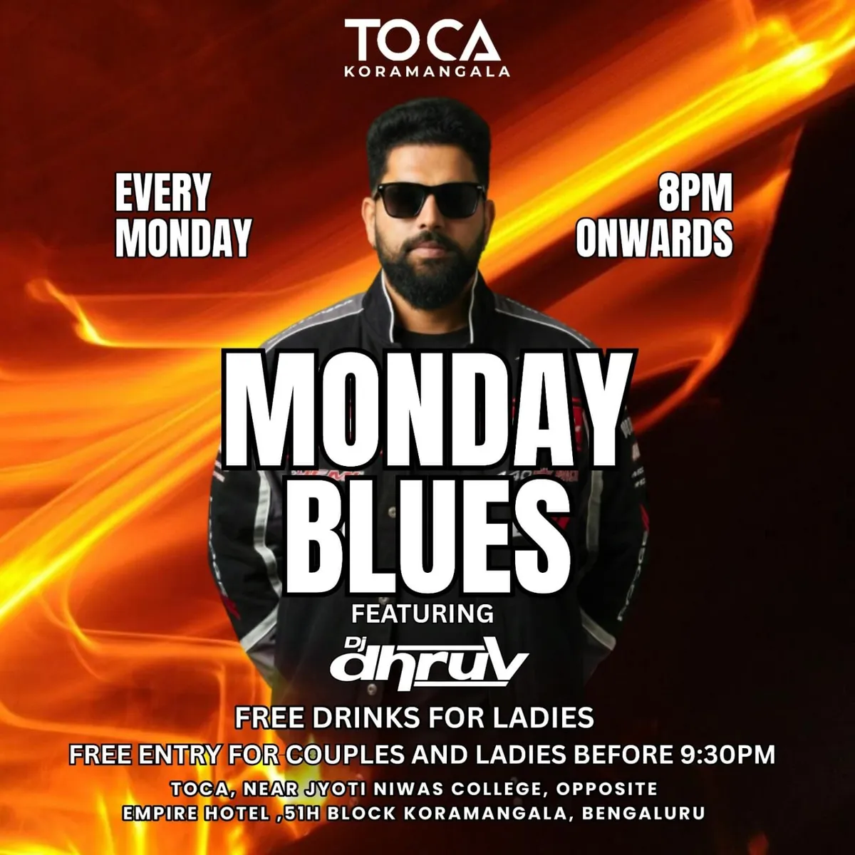 Monday Blues: Bollywood DJ Night Ft DJ Dhruv poster