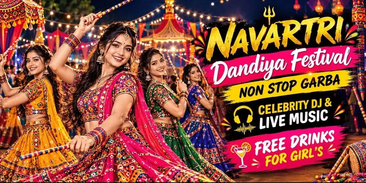 Navratri Dandiya Garba Festival at Koramangala