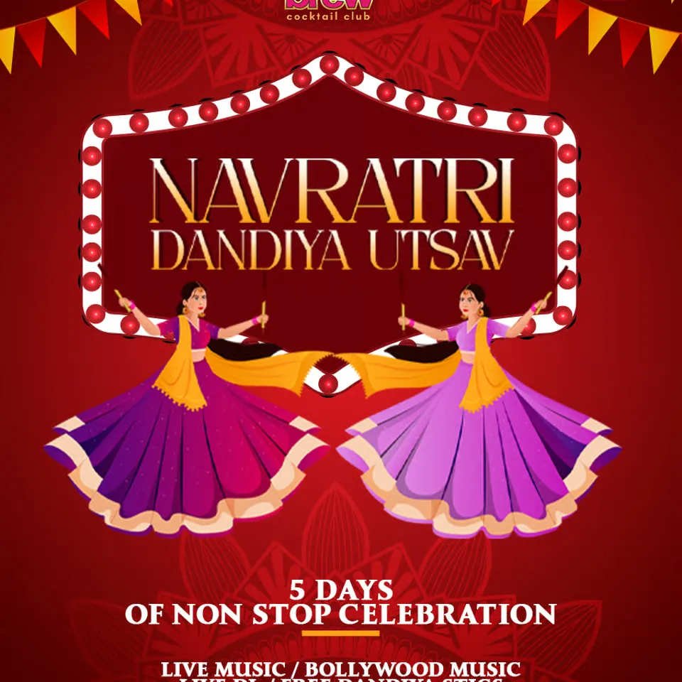 Navratri Dandiya Utsav – Happy Brew
