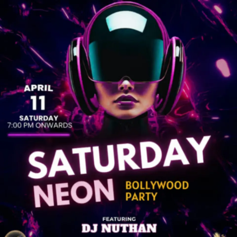 Neon Glow Bollywood Party