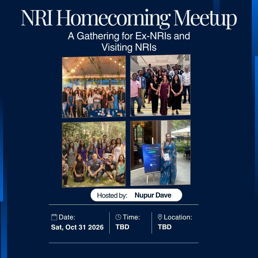NRI Homecoming Meetup - BLR